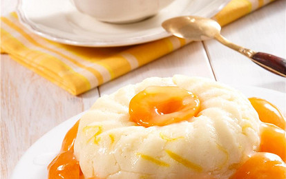 Пудинг с абрикосами