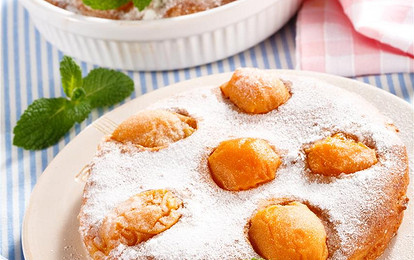 Клафути с абрикосами