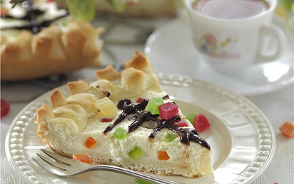 Творожник с цукатами