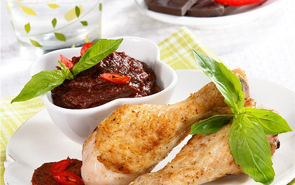 Куриные ножки в шоколаде