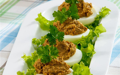 Фаршированные яйца