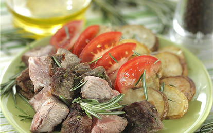 Баранина на гриле