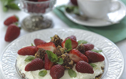 Клубничный торт