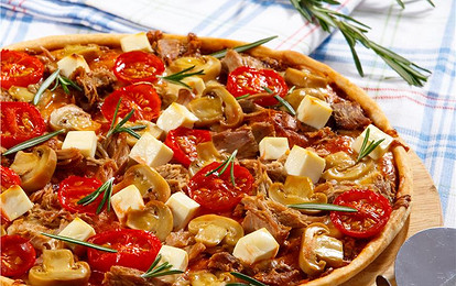 Пицца с тунцом