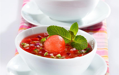 Гаспачо из арбуза