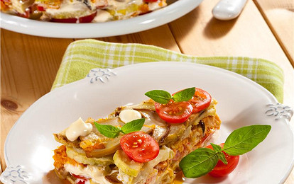 Запеканка с опятами