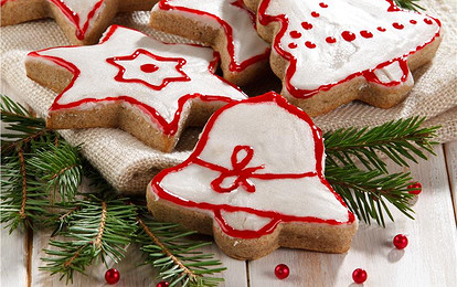 Медовые козули из пряничного теста