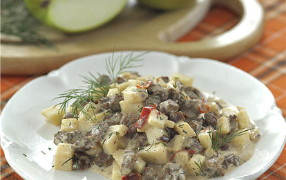 Телятина по-деревенски