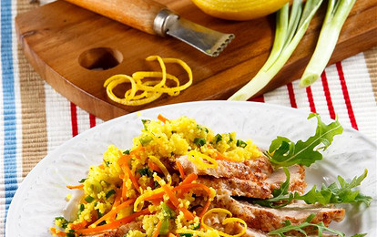 Овощи с кускусом