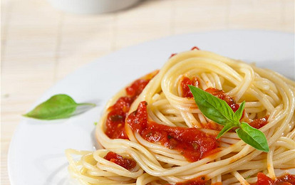 Паста с соусом 