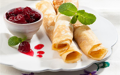 Ажурные блины