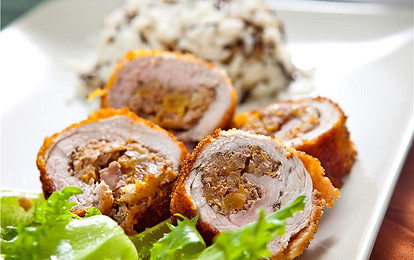 Рулетики с курагой