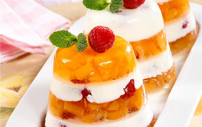 Фруктово-сливочный десерт