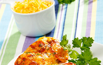 Жареная свинина под сырной шубой