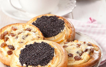 Булочки с творогом