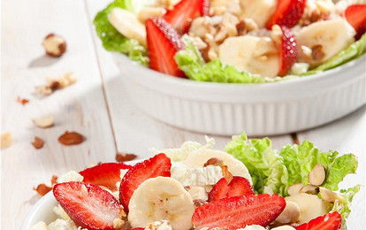 Бананово-клубничный микс