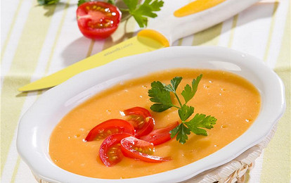 Густой томатный суп-пюре