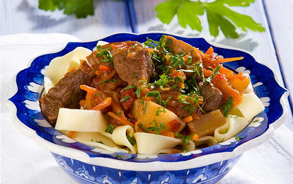 Лагман по-узбекски