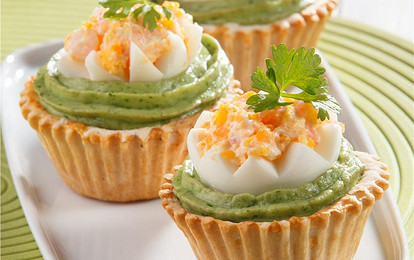 Закуска в корзиночках