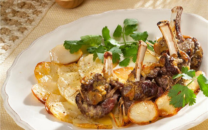 Запеченное мясо ягненка