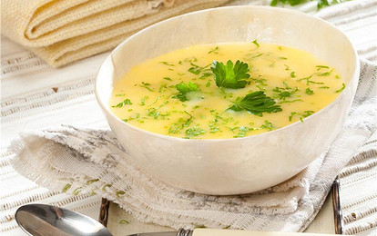 Суп из сельдерея с сыром