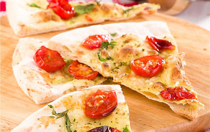 Фокачча с помидорами