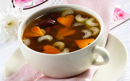 Суп из черной фасоли