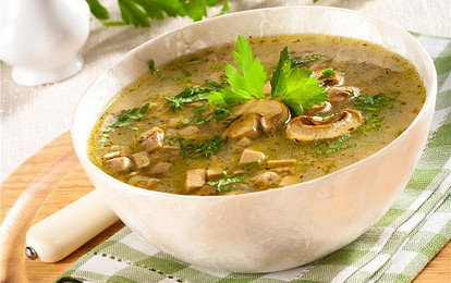 Суп из шампиньонов