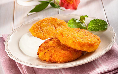 Нежные морковные котлеты с сыром