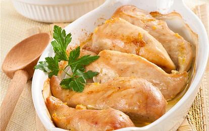 Куриные грудки в маринаде 