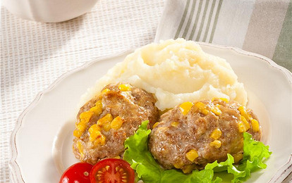 Тефтели с кукурузой