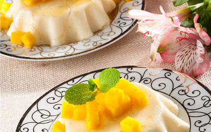 Ванильный десерт с медом