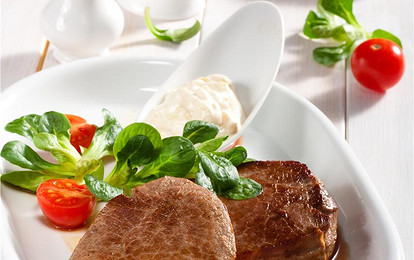 Говядина с горчичным соусом