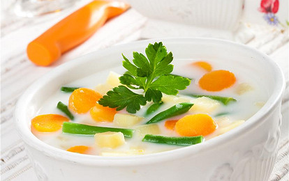 Суп со стручковой фасолью