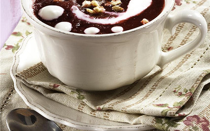 Свекольник с грецкими орехами