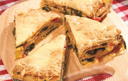 Лазанья из блинчиков