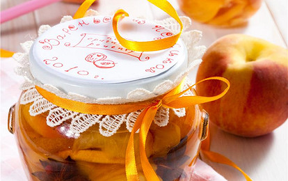 Персиковое варенье с перцем и анисом