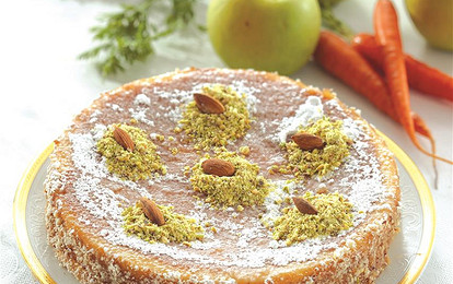 Швейцарский торт с миндалем