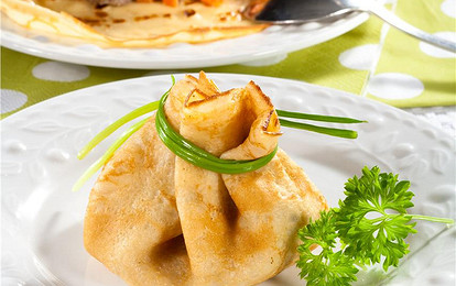 Блинные “мешочки”