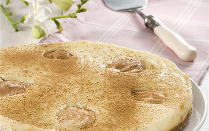 Грушевый десерт с коньяком