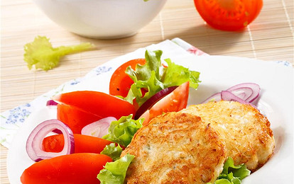 Куриные котлеты в картофельной панировке