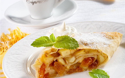 Ленивый штрудель из лаваша