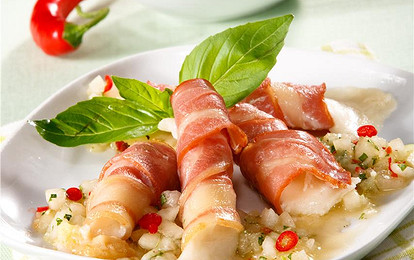 Овечий сыр с беконом