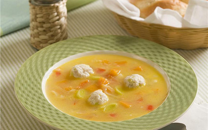 Суп из тыквы с брынзой