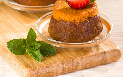 Творожно-морковное суфле