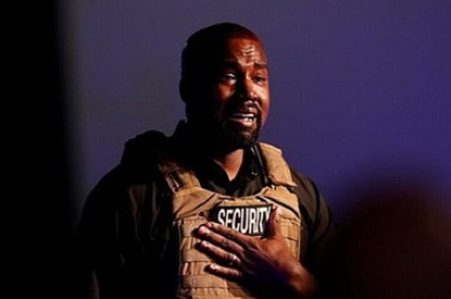 Канье Уэст расплакался во время предвыборной речи (вспомнил, как предложил Ким Кардашьян сделать аборт)