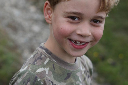 Кенсингтонский дворец опубликовал новые фото принца Джорджа в честь его дня рождения