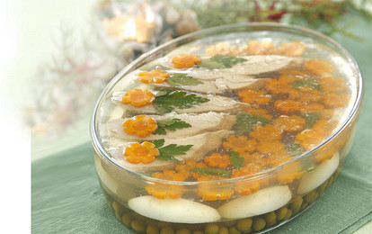 Заливное из курицы