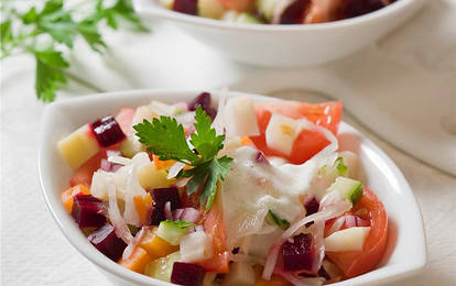 Картофельный салат с сельдереем