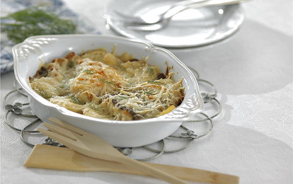 Треска в грибном соусе